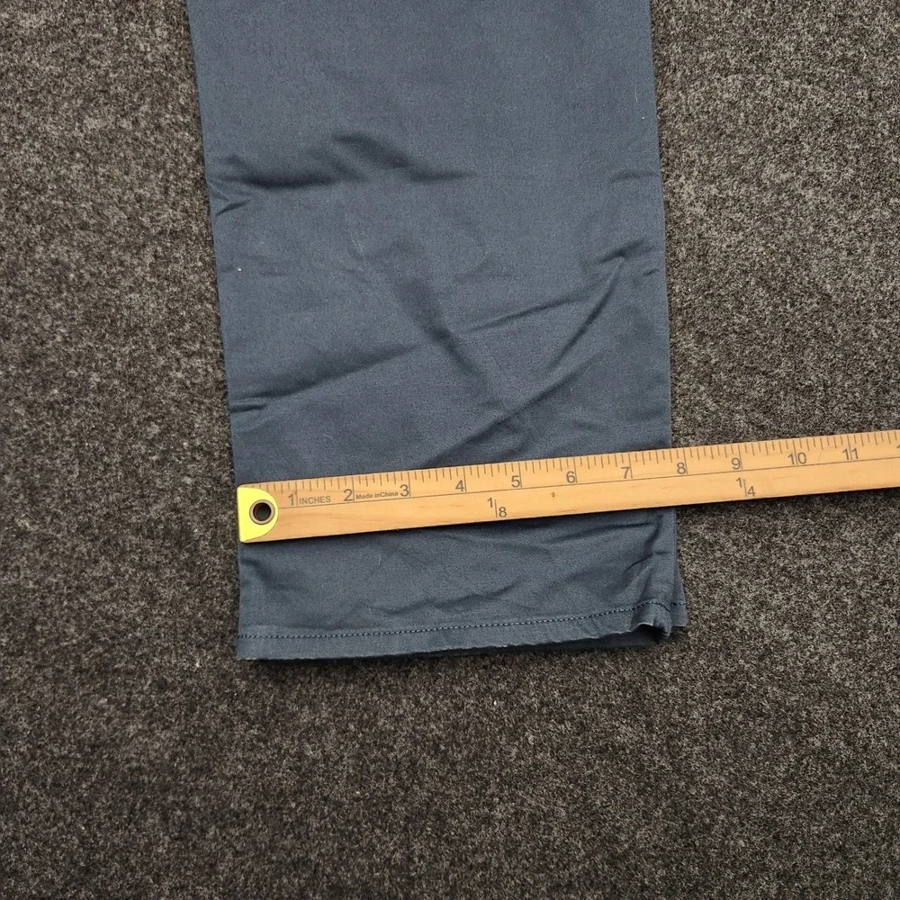 Calvin Klein Mens 38x32 Blue Slim Fit Tapered Leg‎ Chino Pants 